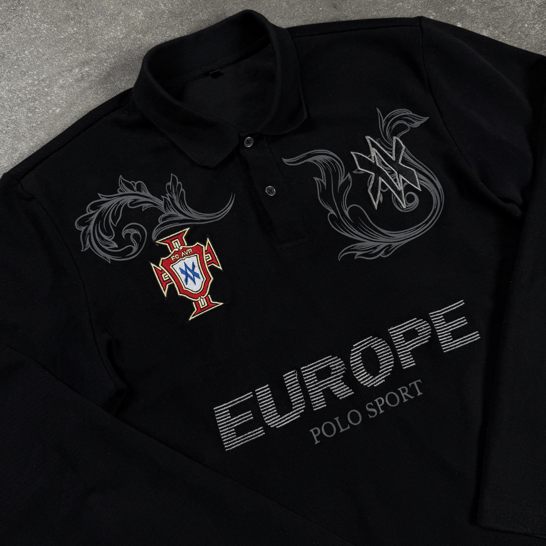 EUROPE LONGSLEEVE BLACK