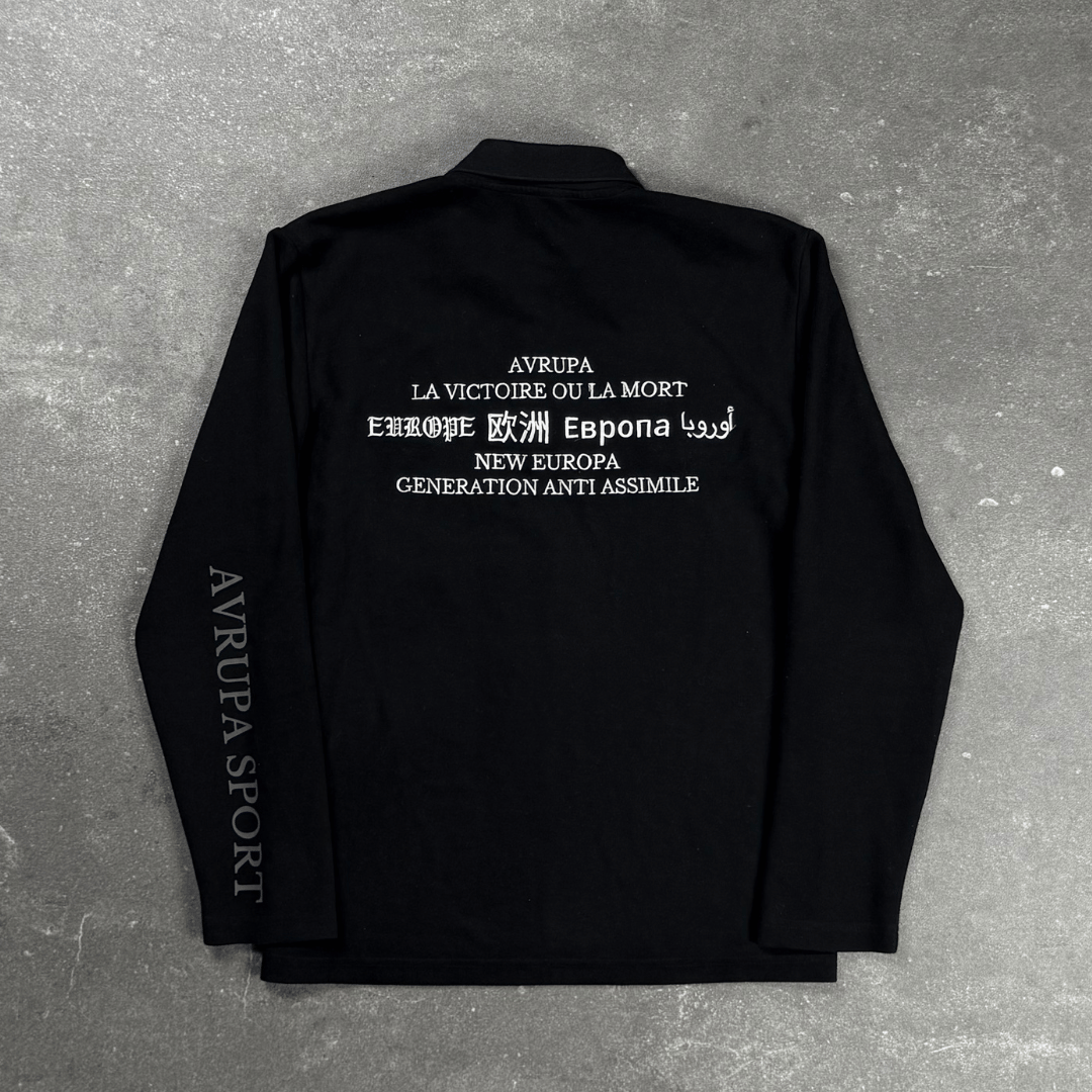 EUROPE LONGSLEEVE BLACK