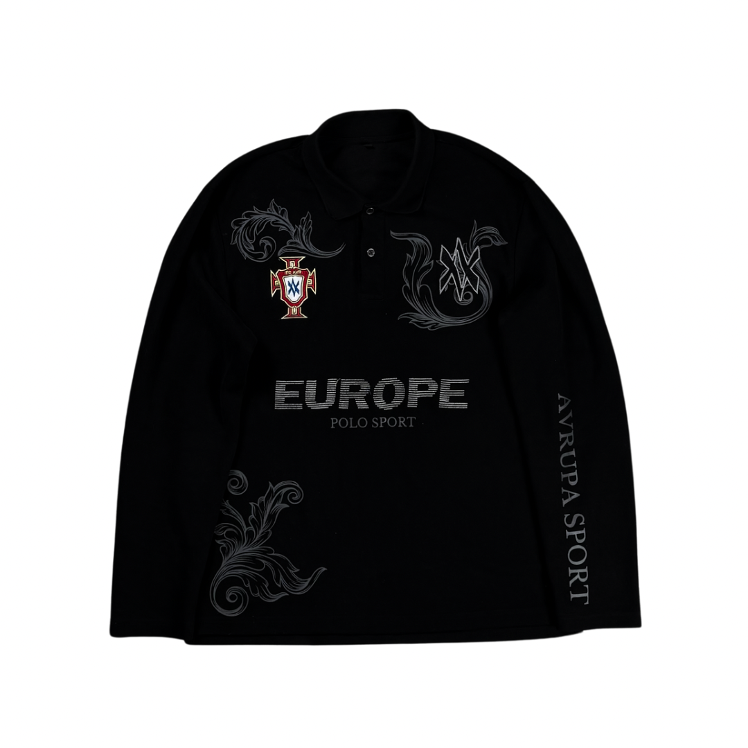 EUROPE LONGSLEEVE BLACK