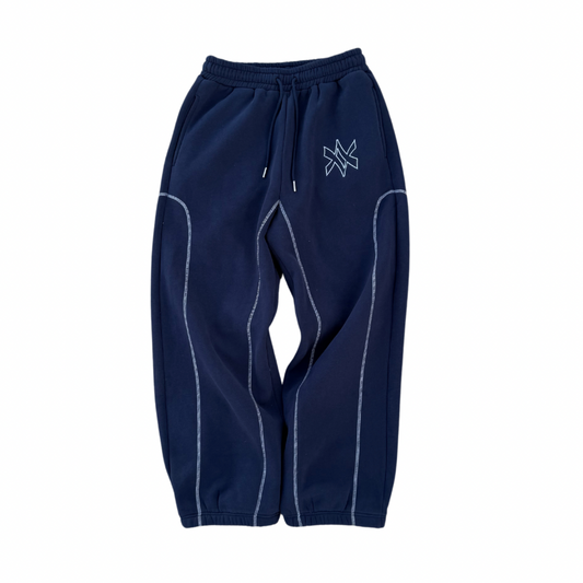 PANTALON BLEU MARINE
