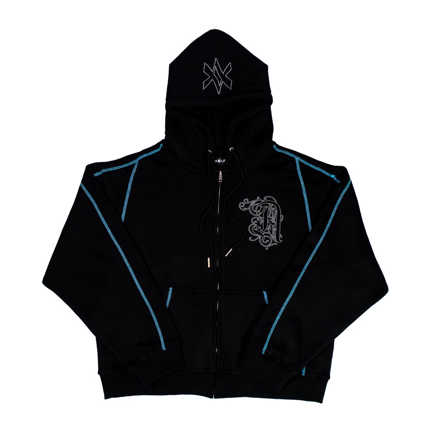 BLACK / BLUE — AVRUPA SEASON 3.0 TRACKSUIT JACKET