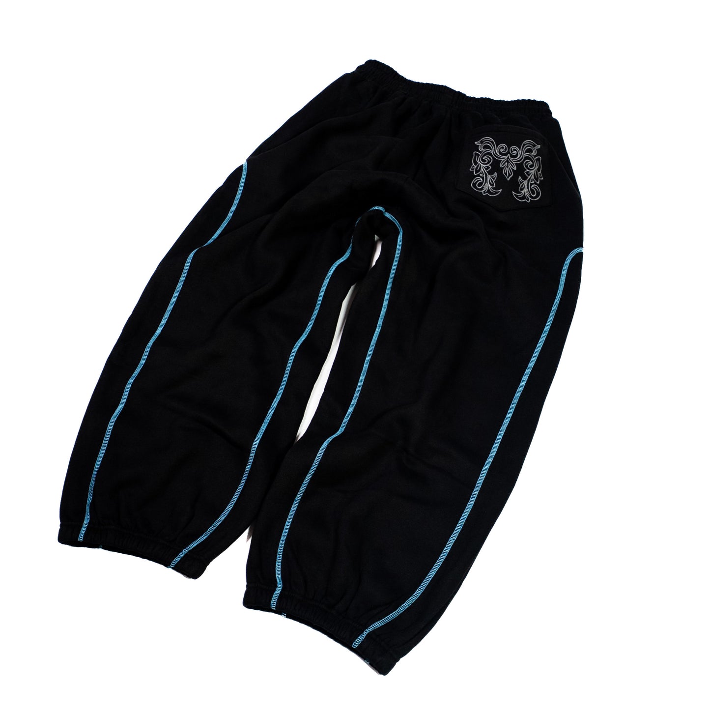 BLACK / BLUE — AVRUPA SEASON 3.0 TRACKSUIT PANTS