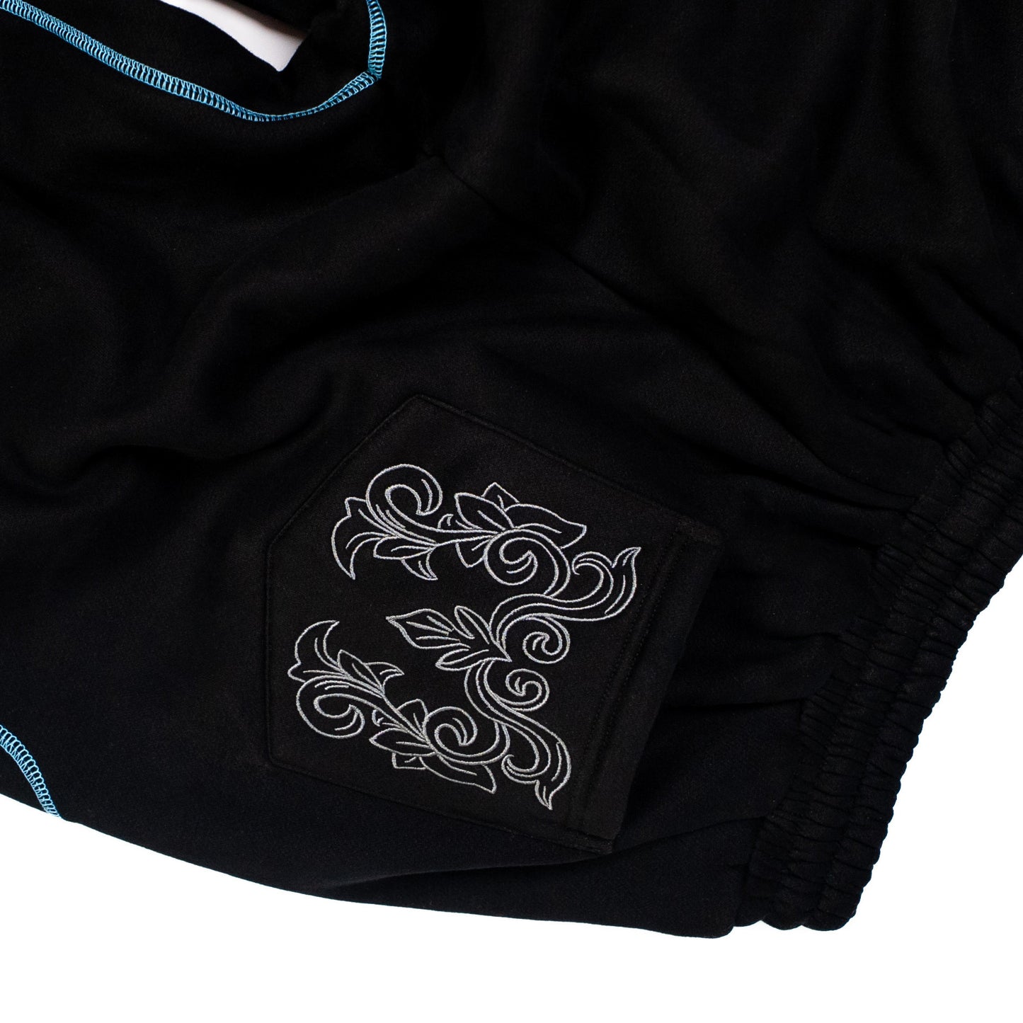 BLACK / BLUE — AVRUPA SEASON 3.0 TRACKSUIT PANTS